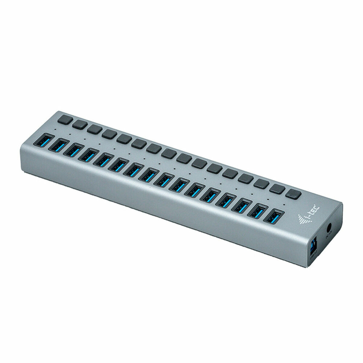 HUB USB i-Tec U3CHARGEHUB16 Szary 90 W
